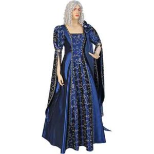 Wyntersyren Dress - Bloodborne inspired Medieval gothic gown by