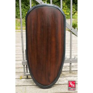 Ready For Battle Large Woodgrain Shield