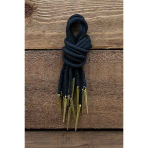 Pointed Brass Tip Tie Strings