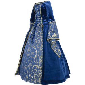 Graceful Royal Velvet Gown