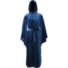 Hooded Velvet Robe