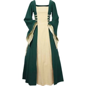 Side Laced Medieval Maiden Dress