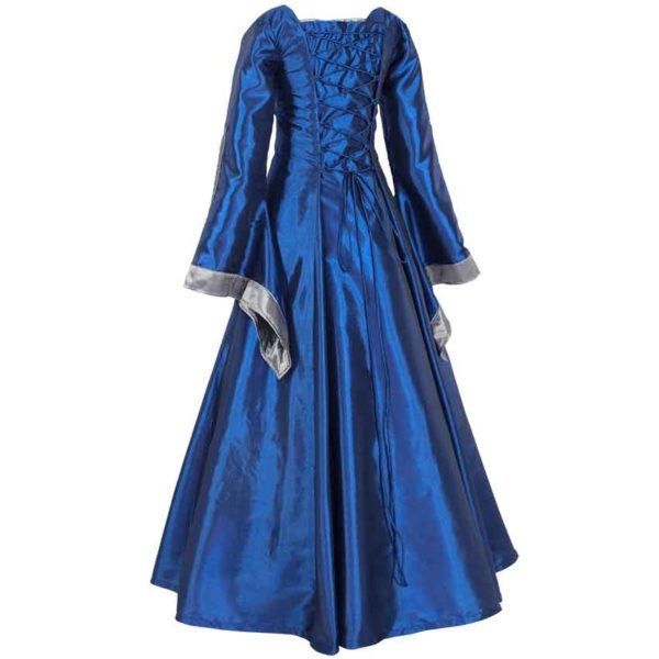 Renaissance Sorceress Dress - Royal Blue