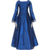 Renaissance Sorceress Dress - Royal Blue