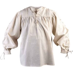  GRACEART Renaissance Men's OR Women's Pirate Shirt Medieval  Costume Cotton Linen Shirts : Clothing, Shoes & Jewelry