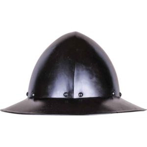 Ralf Darkened Kettle Hat Helm