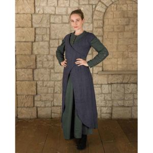 Vysera Herringbone Long Vest