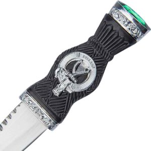 Green Gem Harp Sgian Dubh