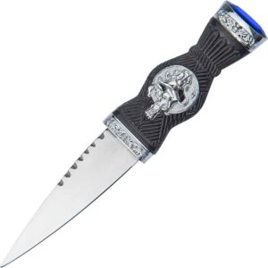 Blue Gem Lion Sgian Dubh