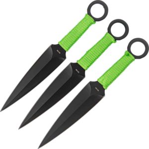 3 Piece Biohazard Apocalyptic Ninja Kunai