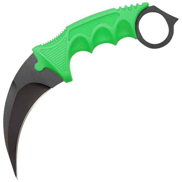 Zombie Karambit Neck Knife - NP-YC-9115 - Dark Knight Armoury