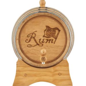 Jolly Roger Rum 5 Liter Oak Barrel