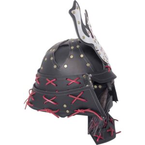 Leather Samurai Helm