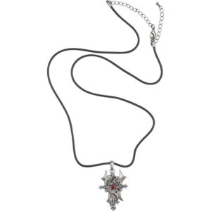 Dragon Gothic Cross Necklace