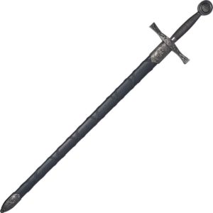 Nickel Excalibur Sword with Scabbard