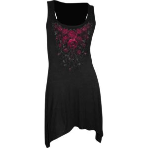 Blood Rose Goth Camisole Dress