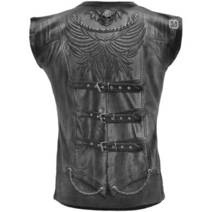 Vampire Goth Sleeveless Biker T-Shirt