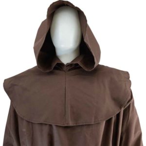 Medieval Monk Robe with Hood