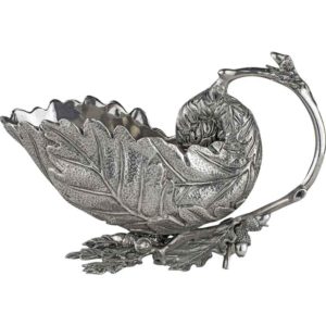 Acorn and Oak Leaf Gravy Boat