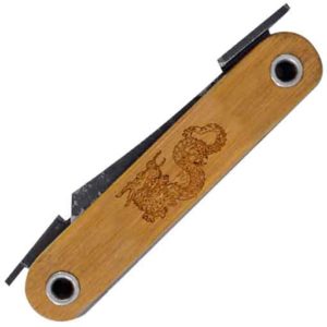 Daburu Bamboo Dragon Folding Knife