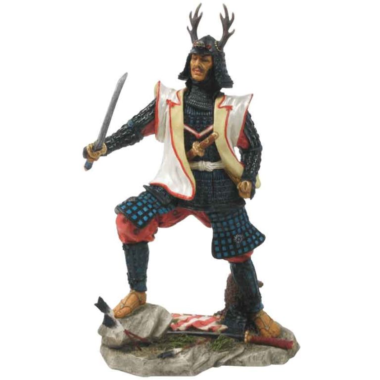 Downstroke Samurai Warrior Statue