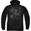 Map of Middle Earth Pull-Over Hoodie