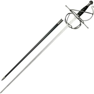 Wired Black Hilt Rapier