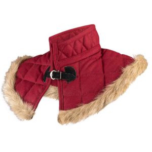 Nimue Fur Lined Wool Gorget