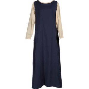 Ladies Medieval Surcoat with Underdress