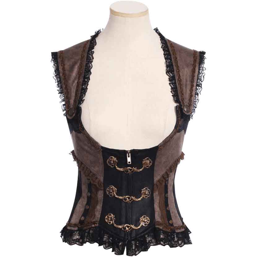 Steampunk deals vest womens