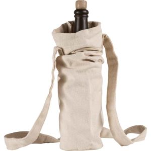 Canvas Bottle Bag - Ecru