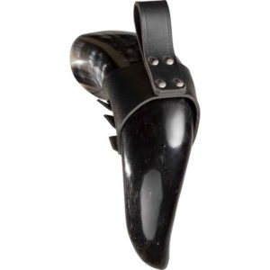 Skarde Norse Drinking Horn with Holder