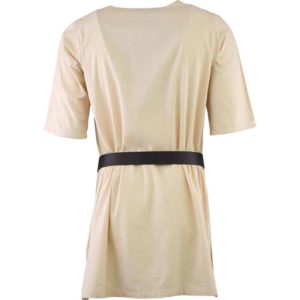 Mens Short Sleeve Viking Undertunic - Natural