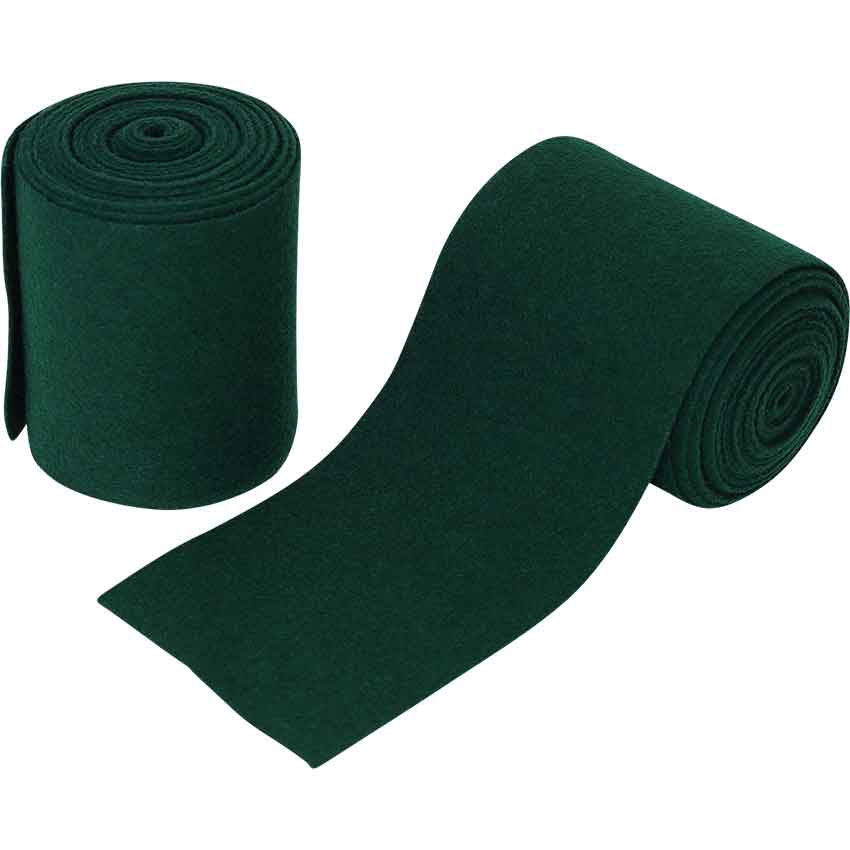 Woolen Leg Wraps - Green