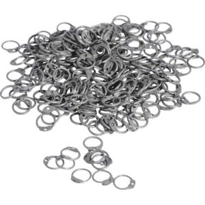 Round Riveted Chainmail Rings