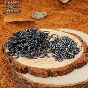 Round Riveted Chainmail Rings