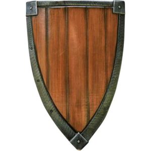 Crusader LARP Shield - Wood