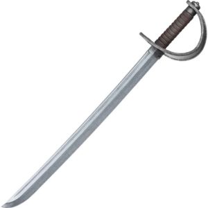 Captain LARP Saber - Silver Hilt