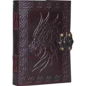 Embossed Dragon Head Journal