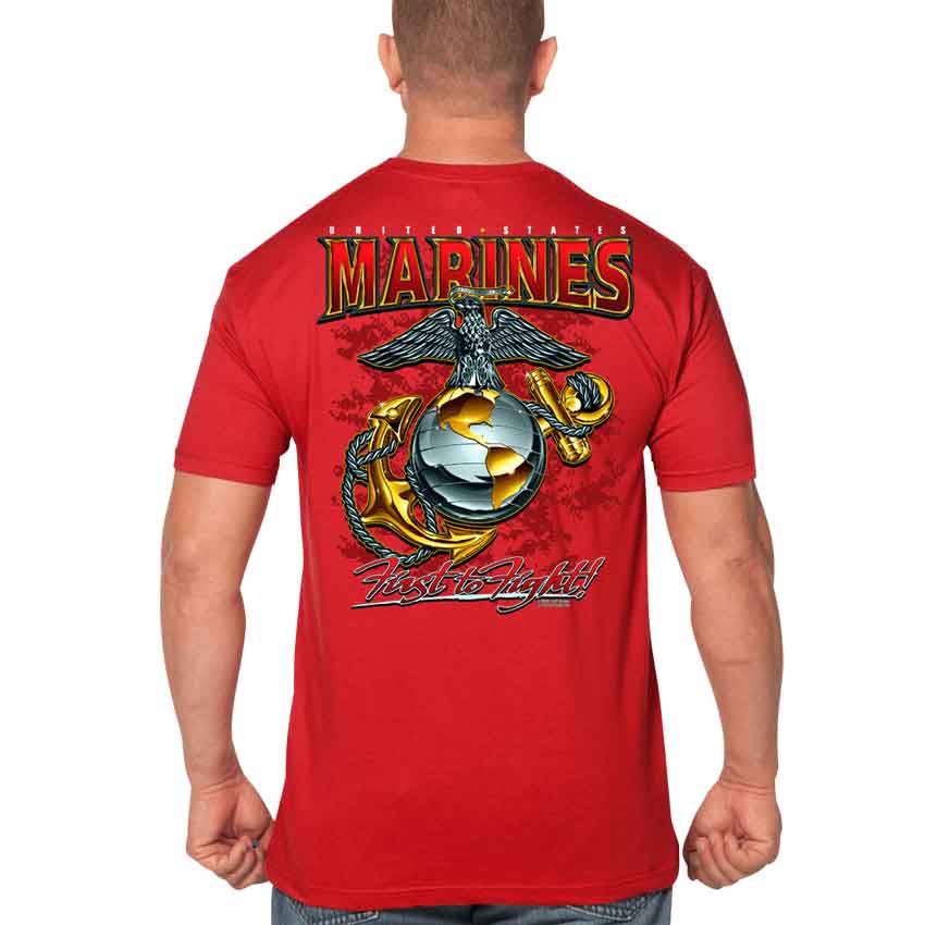 USMC Eagle, Globe & Anchor V.2 T-Shirt