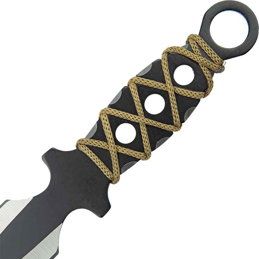 Gold Blade Kunai Ninja Sword - Collectors Ninja Sword - Sword with Kunai