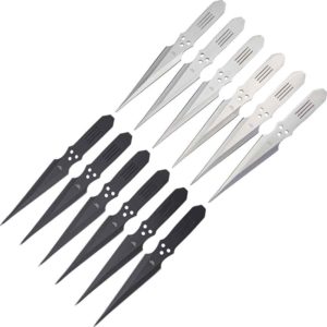 Tri-Dot Throwing Knife Set of 12