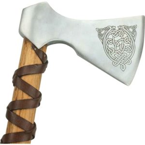 Knotwork Viking Axe