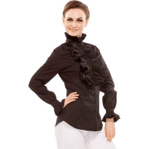 Zylphia Stand-up Collar Blouse