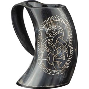 Viking Dragon Horn Tankard