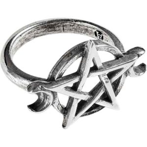 Triple Goddess Pentacle Ring