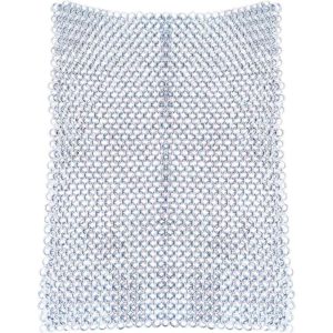 DIY Chainmail Sheet - 9mm Natural Finish - Small