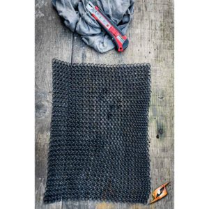 DIY Chainmail Sheet - 9mm Epic Dark - Small