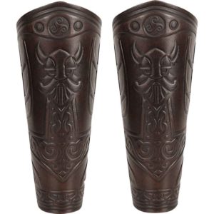 Ragnarok Thor Leather Bracers