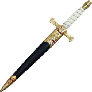 Golden Knight Helmet Dagger